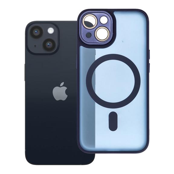 Etui na iPhone 14 Variete Mag Cover zgodne z MagSafe granatowe