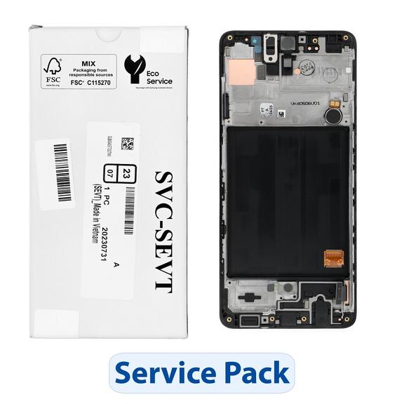 ServicePack Wyświetlacz LCD SAMSUNG A51 A515F GH82-21669A