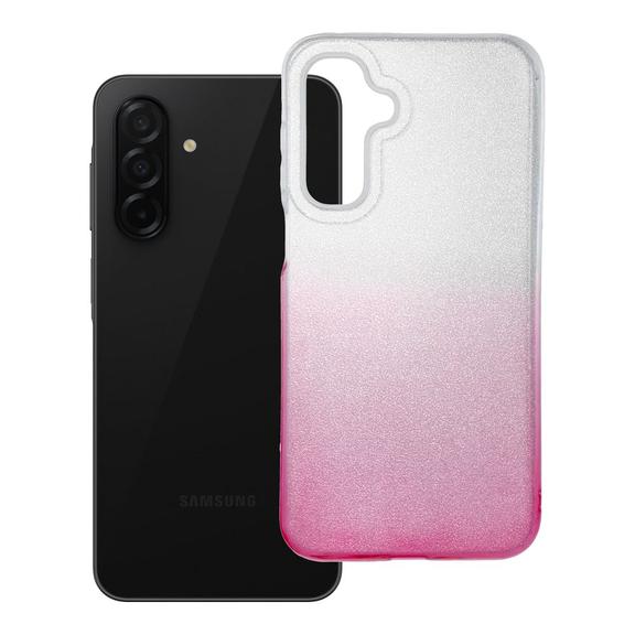Futerał do Samsung A26 5G Shining transparentny różowy