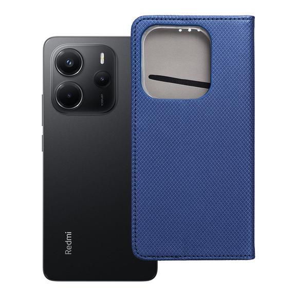Kabura SMART CASE Book do XIAOMI Redmi Note 14 4G (GLOBAL - 163,25mm x 76,55mm x 8,16mm) granatowy