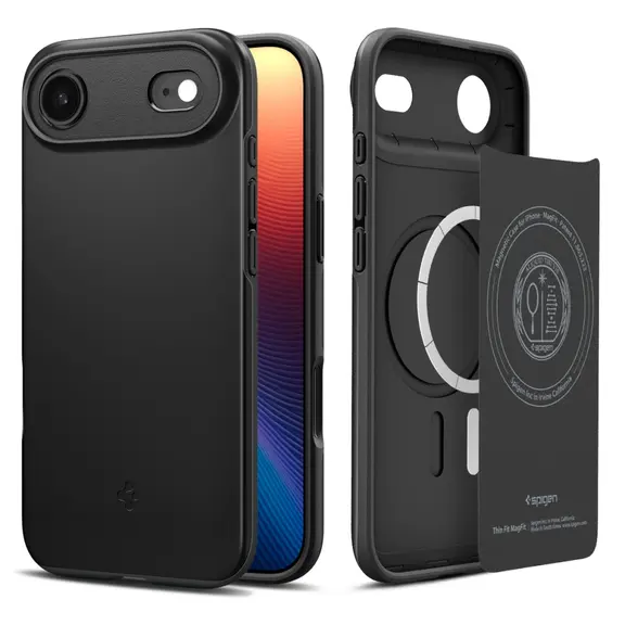 SPIGEN futerał THIN FIT MAG kompatybilny z MagSafe do IPHONE 17 Air black