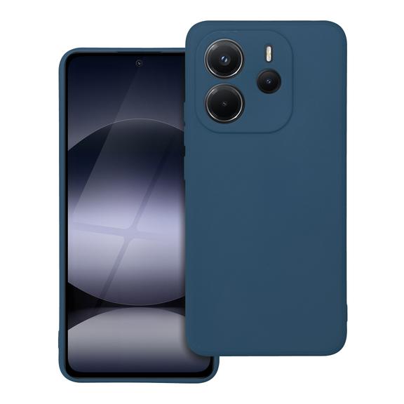 Etui na Xiaomi Redmi Note 14 4G (GLOBAL - 164,84mm x 78,15mm x 8,16mm) Soft ciemnoniebieskie