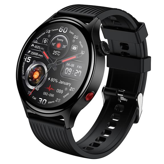 Smartwatch 1,39" IP67 TFT z funkcją rozmowy Hoco Y46 czarny