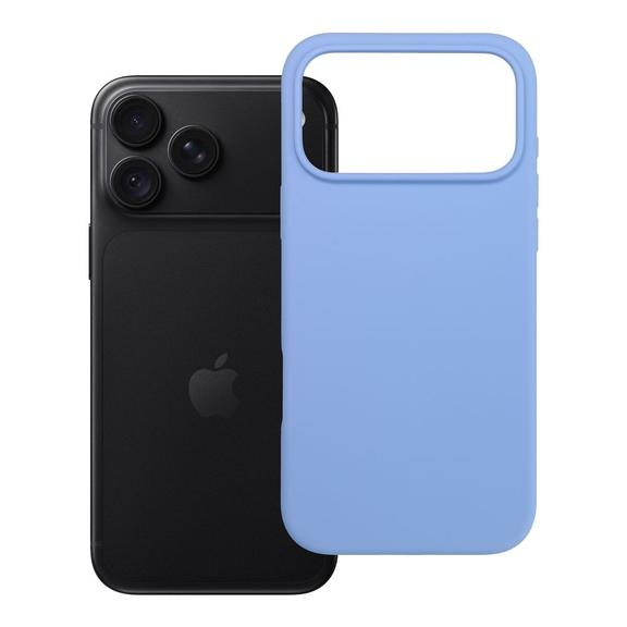 Etui na iPhone 18 Pro Max / 17 Pro Max Silicone 2mm (big hole) jasnoniebieskie