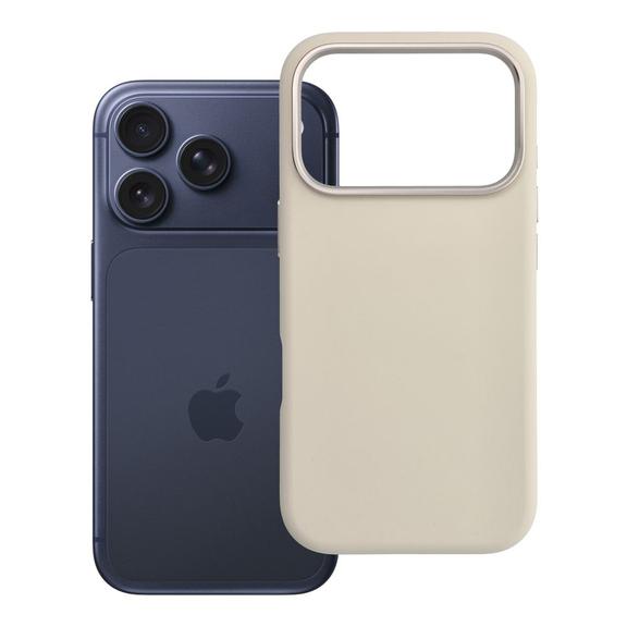 Etui na iPhone 18 Pro / 17 Pro Forcell F-Protect Frame Premium zgodne z MagSafe antique white 0INT