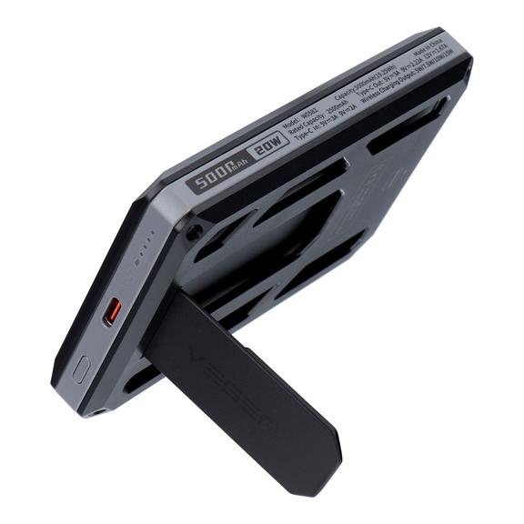 Powerbank Veger Wallet Tracker W0582 MFi PD 20W  5000 mAh czarny