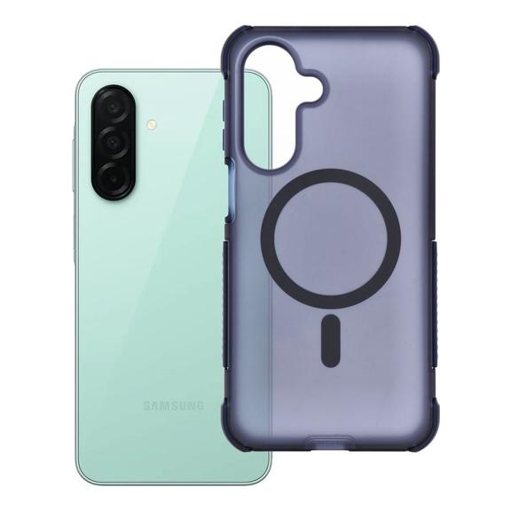 Etui na Samsung A27 Forcell F-Protect BumperX Premium zgodne z MagSafe granatowe 0INT