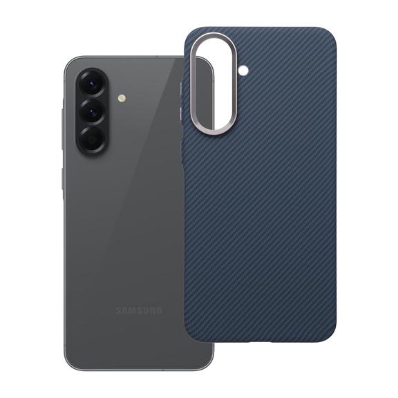 Etui na Samsung A56 K-Look zgodne z MagSafe niebieskie
