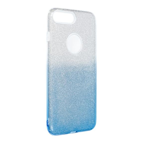 Futerał do iPhone 7 PLUS / 8 PLUS Shining transparentny niebieski