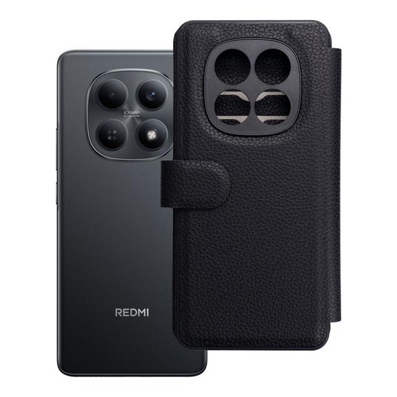 Etui z klapką na Xiaomi Redmi Note 15 5G Max Protect RFID czarne