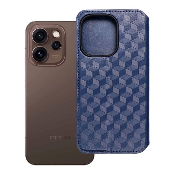 Etui z klapką na Oppo Reno 15 Pro 5G Cubic Book niebieskie