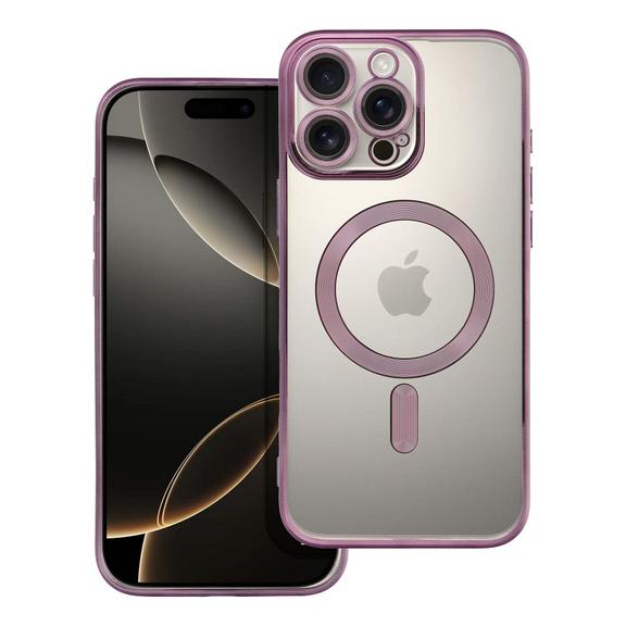 Futerał do iPhone 16 PRO MAX Electro Mag Cover zgodny z MagSafe fioletowy