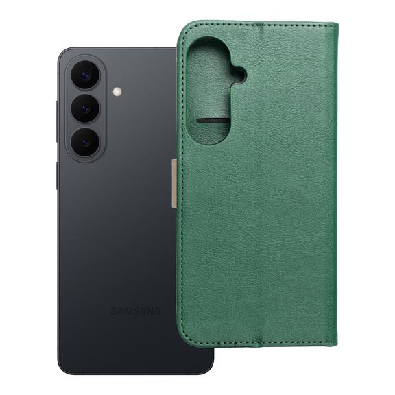 Etui z klapką na Samsung S26 PLUS Split Book zielono-złote