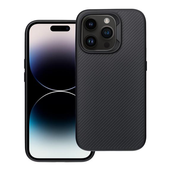 Etui na iPhone 14 PRO Carbon Elite Mag Cover zgodne z MagSafe czarne