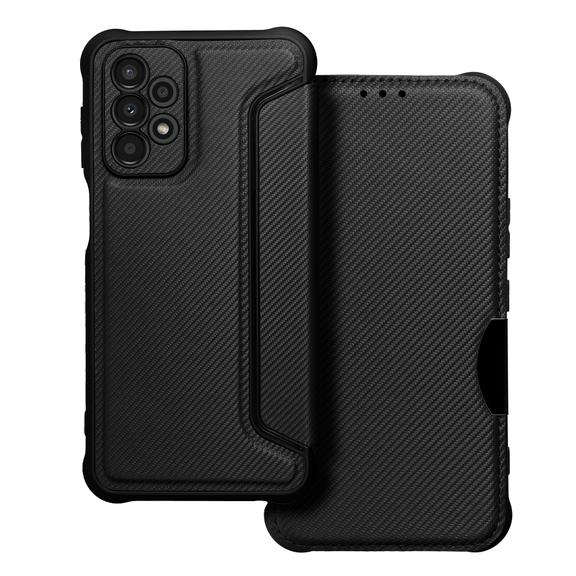 Etui z klapką na Samsung A23 5G Razor Book czarne