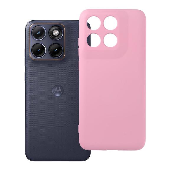 Etui na Motorola Edge 70 Fusion Silicone pudrowy róż