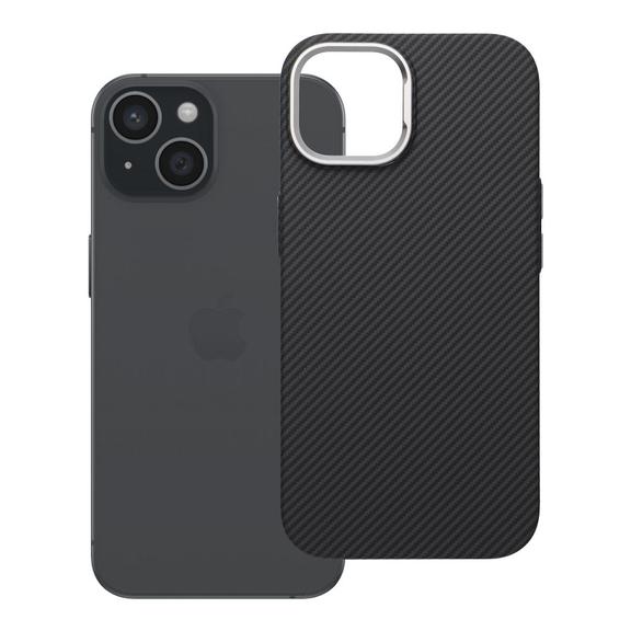 Etui na iPhone 15 K-Look zgodne z MagSafe czarne