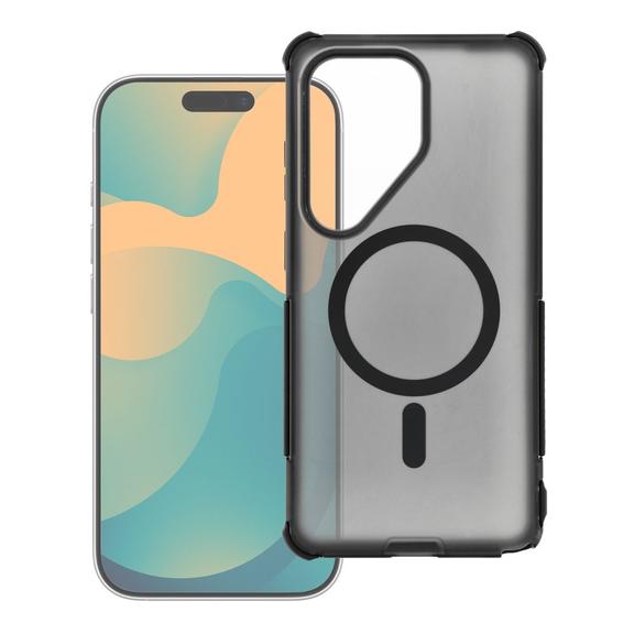 Etui na Samsung S25 FE / S26 FE Forcell F-Protect BumperX Premium zgodne z MagSafe czarne 0INT