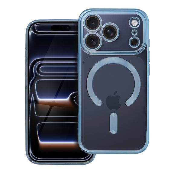 Etui na iPhone 18 Pro / 17 Pro Electro Mag Cover zgodne z MagSafe jasno niebieske