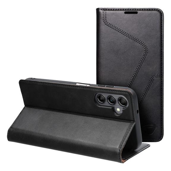 Pokrowiec na Samsung A14 4G / A14 5G Forcell F-Protect RFID Blocker Book czarny