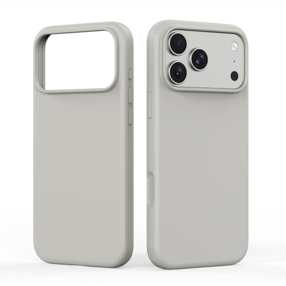 DUX DUCIS futerał PIEL LIQUID SILICONE kompatybilny z MagSafe do iPhone 18 Pro Max/17 Pro Max beżowy