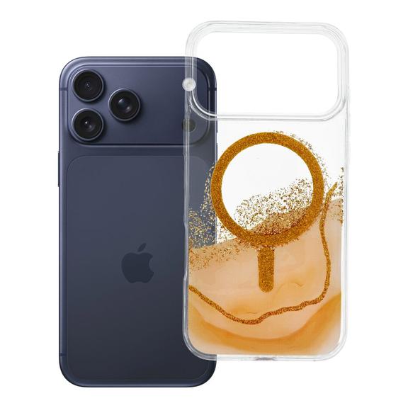 Etui na iPhone 18 Pro Max / 17 Pro Max Golden zgodne z MagSafe złote