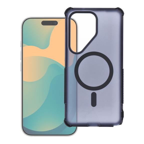 Etui na Samsung S25 FE / S26 FE Forcell F-Protect BumperX Premium zgodne z MagSafe granatowe 0INT