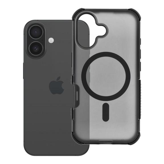 Etui na iPhone 16 Forcell F-Protect BumperX Premium zgodne z MagSafe czarne 0INT