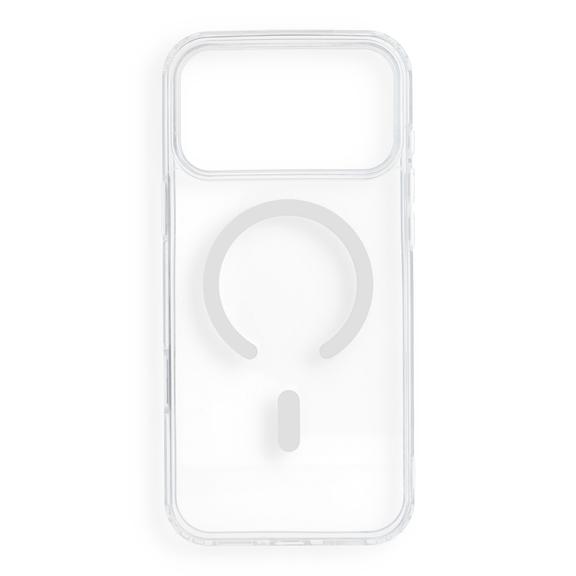Etui na iPhone 18 Pro Max / 17 Pro Max Drop Glue Colorful Ring Mag Cover zgodne z MagSafe białe