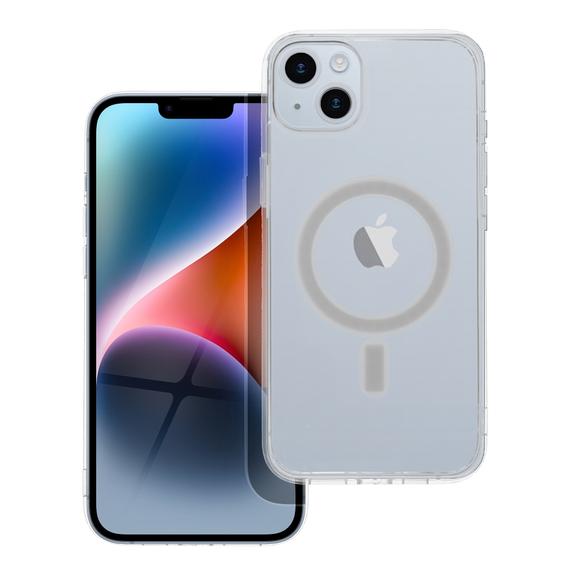 Futerał do iPhone 14 PLUS Clear Mag Cover (STR / CAMERA PROTECTION) zgodny z MagSafe  transparentny