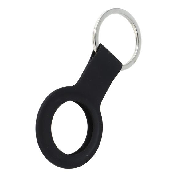Brelok do lokalizatora AIRTAG / FORCELL F-TAG - SILICONE czarny