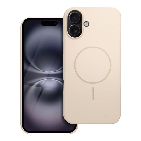 Etui na iPhone 16 PLUS Glossy Mag Cover zgodny z MagSafe białe