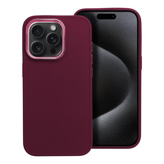 Futerał FRAME do IPHONE 15 Pro fioletowy