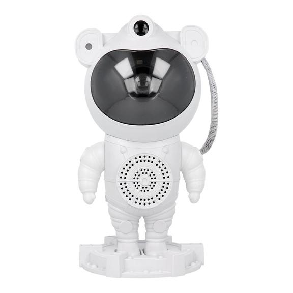 Projektor gwiazd astronauta z głośnikiem bluetooth X2501 biały