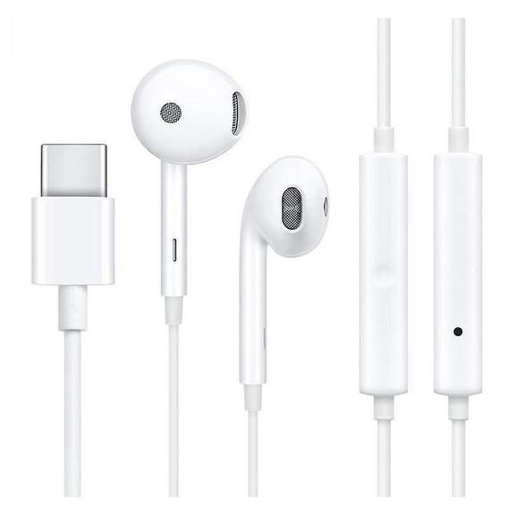 Oryginalne Słuchawki przewodowe doszune USB C Oppo MH147 bulk białe
