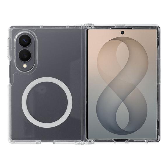 Etui na Samsung Z Fold 8 4sF-S Clear zgodny z MagSafe transparentne