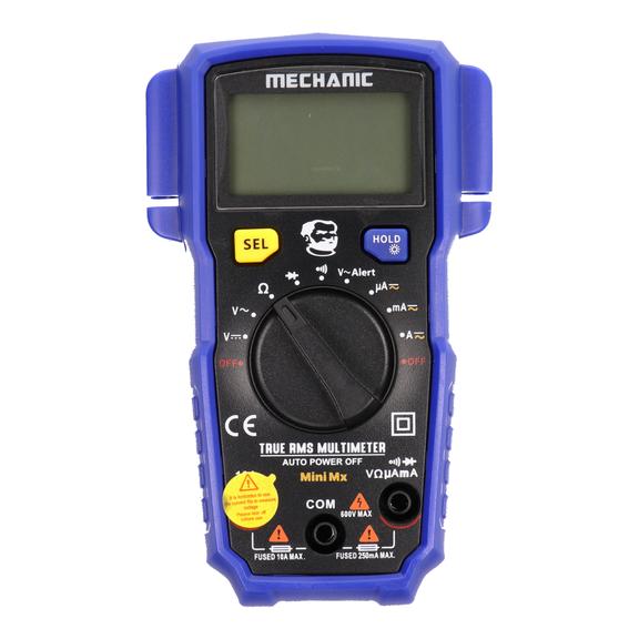 MECHANIC Multimetr cyfrowy mini MX niebieski