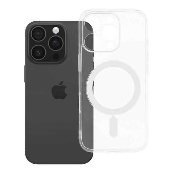 Etui na iPhone 16 PRO Clear Case 2 mm Mag Cover zgodne z MagSafe (camera protection) transparentne