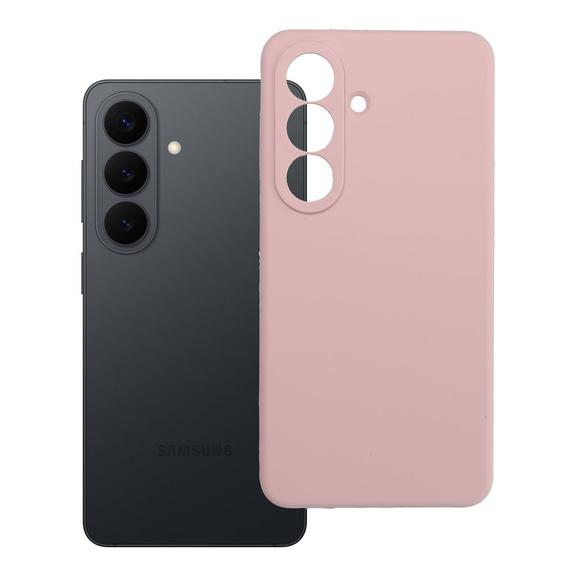 Futerał do Samsung S26 Silicone 2mm pudrowy róż