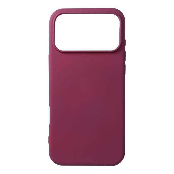 Etui na iPhone 17 Pro Max / 18 Pro Max Silicone dark cherry