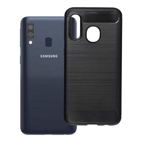 Etui na Samsung A40 Carbon 2.0 czarny