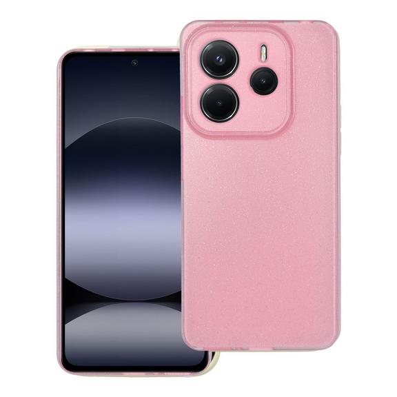 Etui na Xiaomi Redmi Note 14 5G Clear Case 2 mm Blink różowe