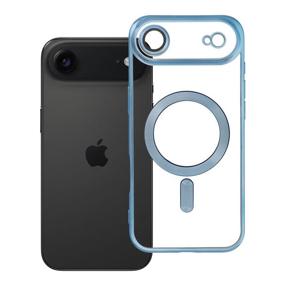 Etui na iPhone 17 AIR Electro Mag Cover zgodne z MagSafe niebieskie