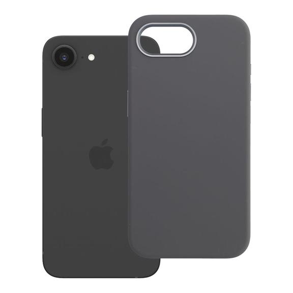 Etui na iPhone 16e (SE4 2025) / 17e Forcell F-Protect Frame Premium zgodne z MagSafe szare 0INT