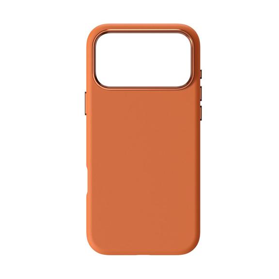 Etui na iPhone 17 Pro / 18 Pro (low camera edge) Forcell F-Protect Frame Premium zgodne z MagSafe orange 0INT