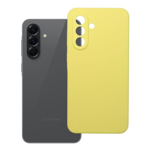 Futerał do Samsung A56 5G Silicone 2mm żółty