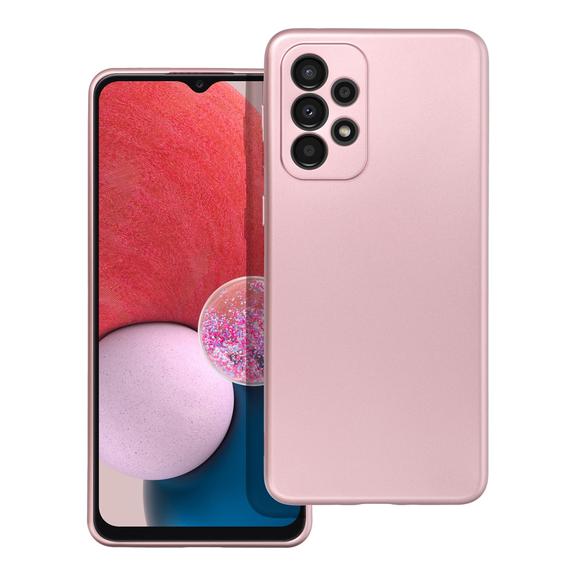 Futerał do Samsung A52 5G / A52 LTE ( 4G ) / A52S Metallic różowy