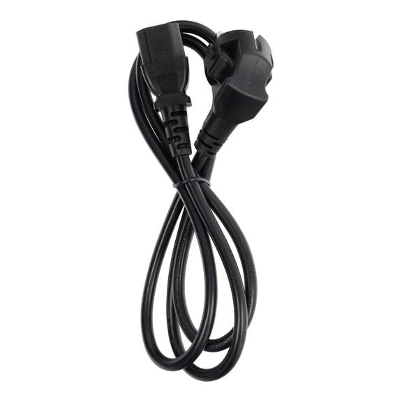 Kabel zasilający do komputera PC / drukarka / monitor 230V 16A 1,2 m czarny