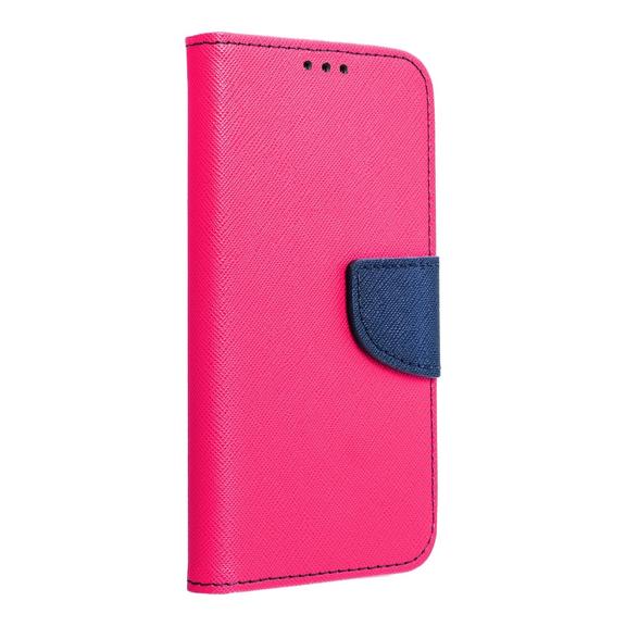 Kabura FANCY Book do SAMSUNG J5 2017 granatowo różowy