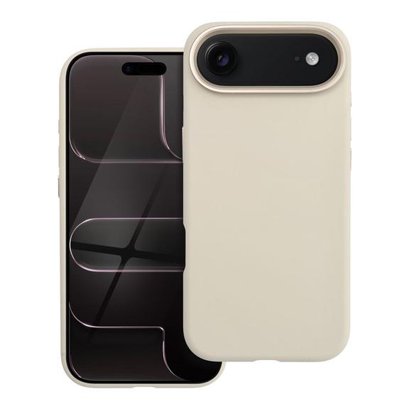 Etui na iPhone 17 AIR Forcell F-Protect Frame Premium zgodne z MagSafe antique white 0INT